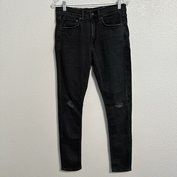 Rag & Bone Jeans Mens Size 29x32 Fit 1 Skinny Inlet Blue Denim NWOT